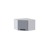 Шкаф верхний угловой УВ-360 кухня Контемп (Дуб сонома/Мрамор лайт)