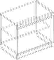 Тумба 1-ств 600х400х540 Тумба 1-ств 600х400х540