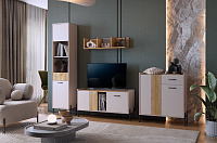 Гостиная Доминика  К-3 (Кашемир/Дуб крафт золотой)