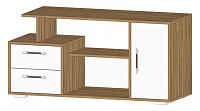 Тумба ТВ Лацио (Дуб вотан/Белый)