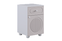 Тумба с ящиком Милана (Белое дерево/Сакура)