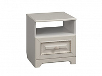 Тумба прикроватная Белла (Белый/Джелато Софт/Патина)