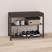 Банкетка Торонто-23S (Графит/Серый)