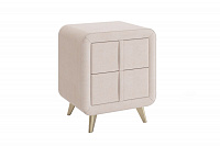 Тумба прикроватная Софи-2 (Крем велюр)
