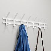 Вешалка настенная Торонто-7 (Белый)