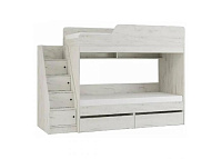 Кровать двухъярусная Гранд (Дуб крафт белый)