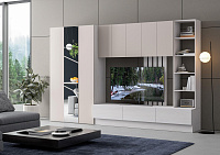 Гостиная Лиза (Анкор белый/Сатин)