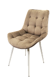 Стул Женева (Белый/ткань Беж)