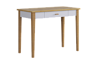 Стол Хюгге (Белое дерево/Дуб крафт золотой/Белый матовый)