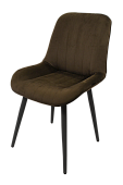 Стул Глазго (Черный/ткань Кофе)								
