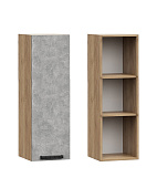 Шкаф верхний ШВ 920*300 Кухня Бетоны (Бетон темный)