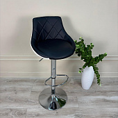 Стул барный J-700 (Черный/Белый)