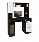 Стол компьютерный КС-2 (Венге/Анкор белый)