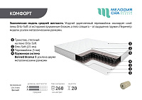 Матрас Комфорт 800*1800