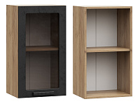 Шкаф верхний ШВС 400 Кухня Сахара (Холст Латте)