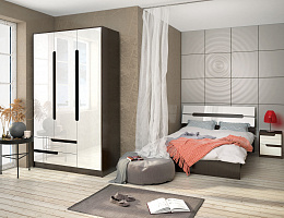 Гавана (Венге/Акрил белый)