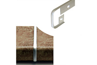 Щелевая (Т-образная) планка для столешницы 26мм (Титан)