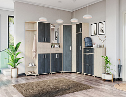 Граф (Темно-серый/Дуб золотистый)