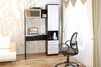 Стол компьютерный КС-5 (Венге/Анкор белый)