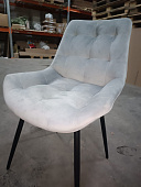 Стул Женева (Черный/ткань Серая)