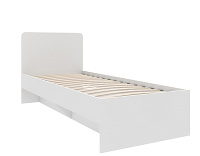 Кровать ВКДП 0.8 с ортопедическим основанием 332.01 исп.1 (Белый)