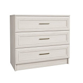 Комод Принцесса 3 ящика (Ясень анкор белый)