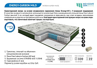 Матрас Energy-carbon mild 1600*2000